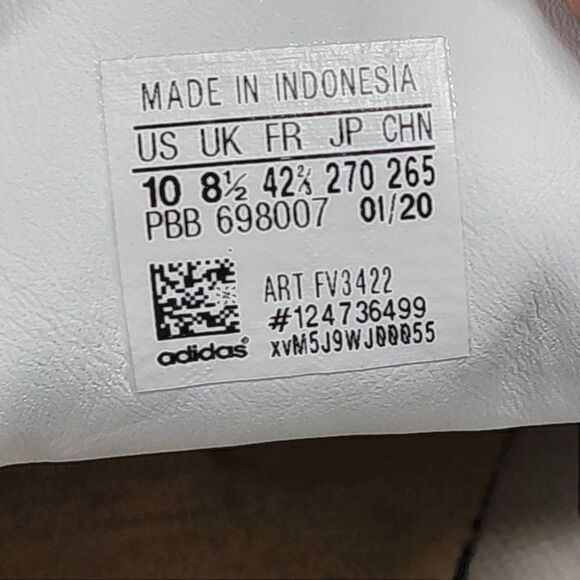 Adidas Stan Smith shiny white black snakeskin FV3422 10 - Picture 7 of 12